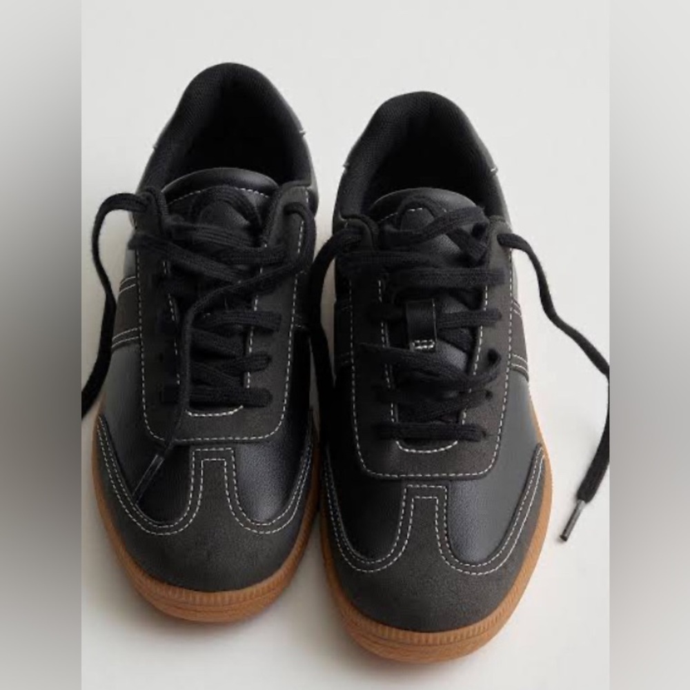 J. Crew Black Field Sneakers